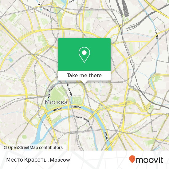 Место Красоты map