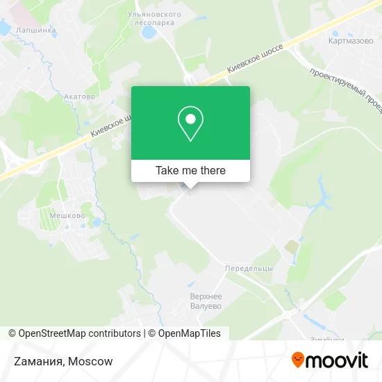 Zамания map