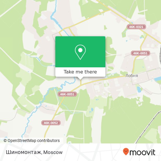 Шиномонтаж map