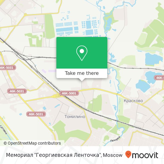 Мемориал "Георгиевская Ленточка" map