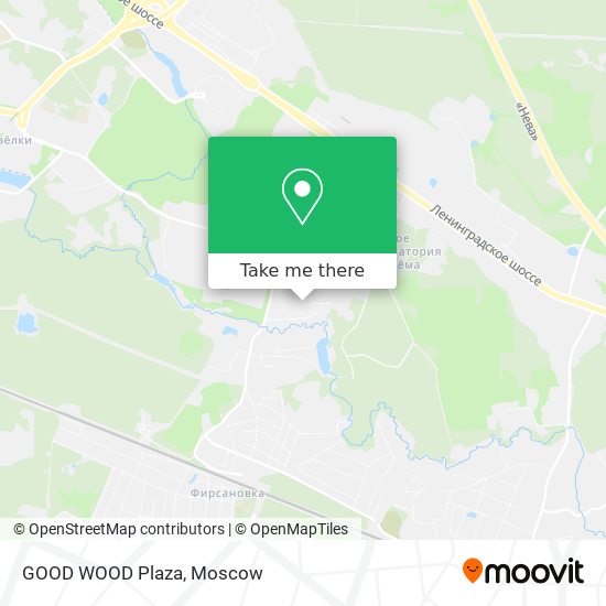 GOOD WOOD Plaza map