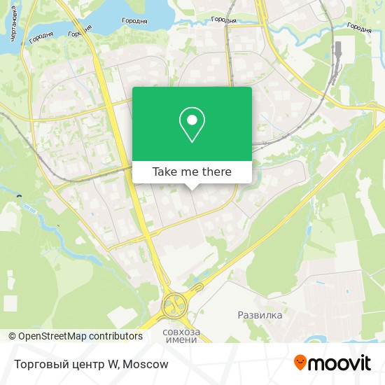 Торговый центр W map