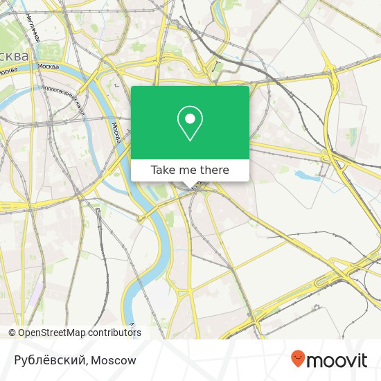 Рублёвский map