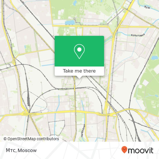 Мтс map