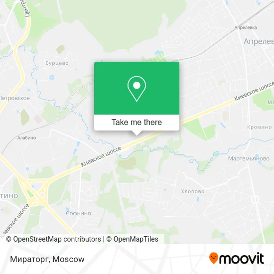 Мираторг map