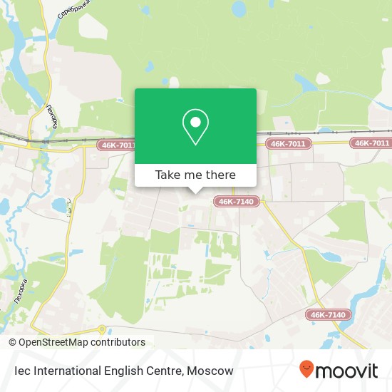 Iec International English Centre map