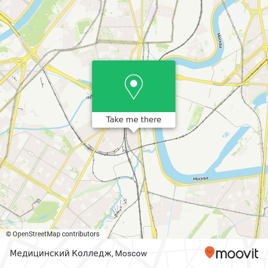 Медицинский Колледж map