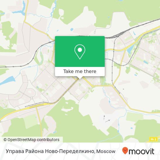 Управа Района Ново-Переделкино map