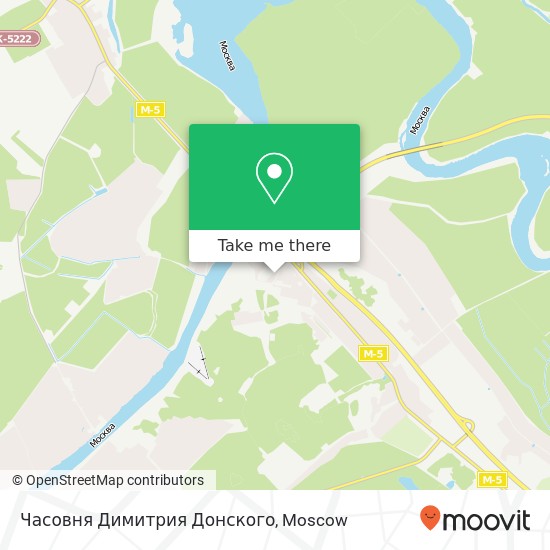 Часовня Димитрия Донского map