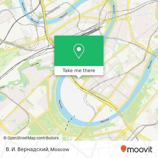 В. И. Вернадский map