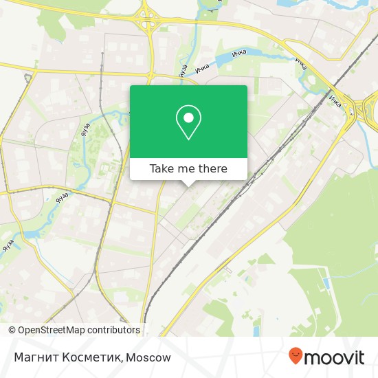 Магнит Косметик map