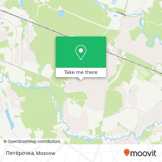 Пятёрочка map