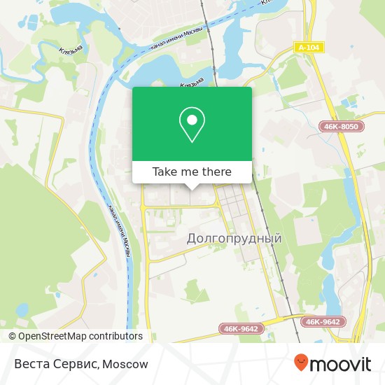 Веста Сервис map