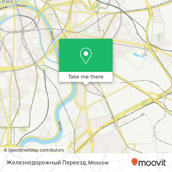 Железнодорожный Переезд map