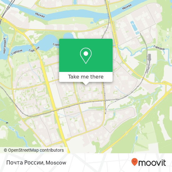 Почта России map