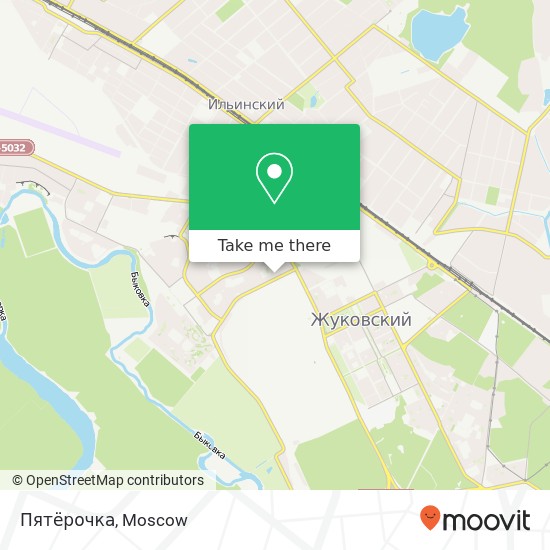 Пятёрочка map