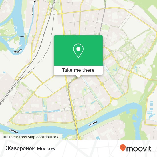 Жаворонок map