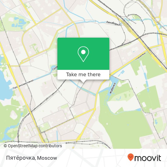 Пятёрочка map