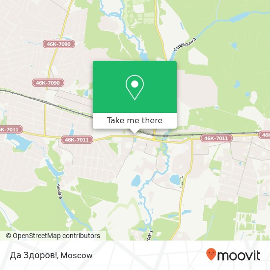 Да Здоров! map