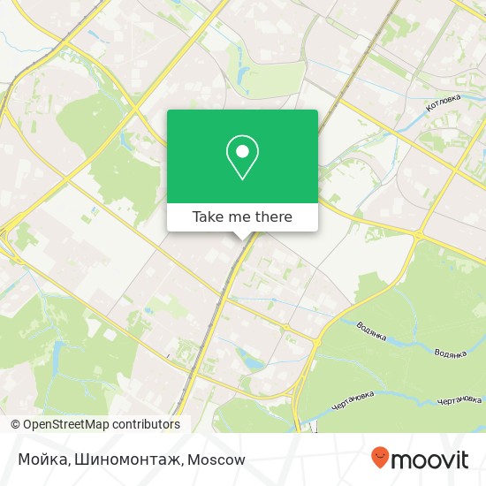 Мойка, Шиномонтаж map