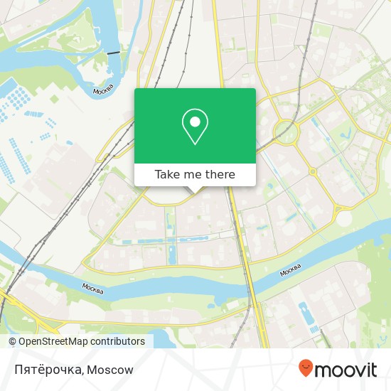 Пятёрочка map