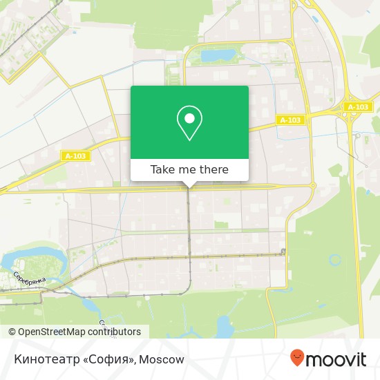 Кинотеатр «София» map
