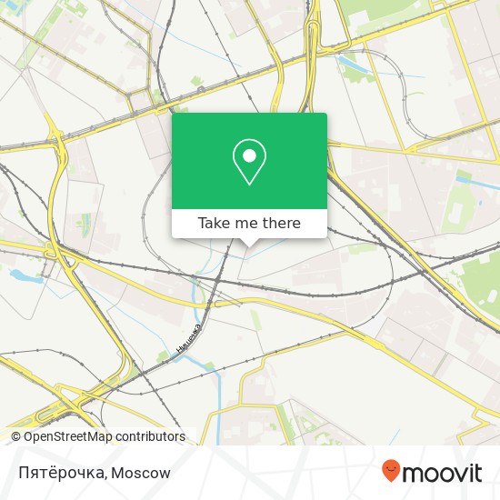 Пятёрочка map