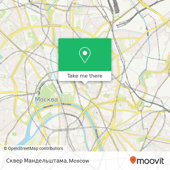 Сквер Мандельштама map