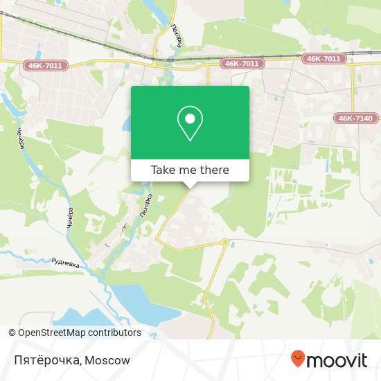 Пятёрочка map