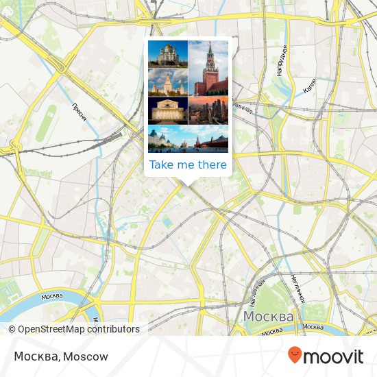 Москва map