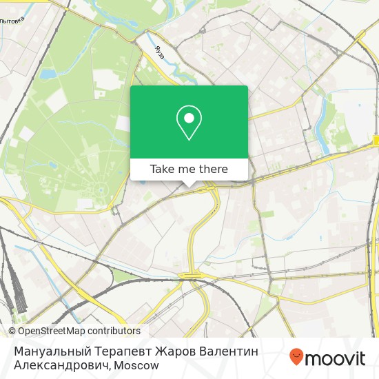 Мануальный Терапевт Жаров Валентин Александрович map