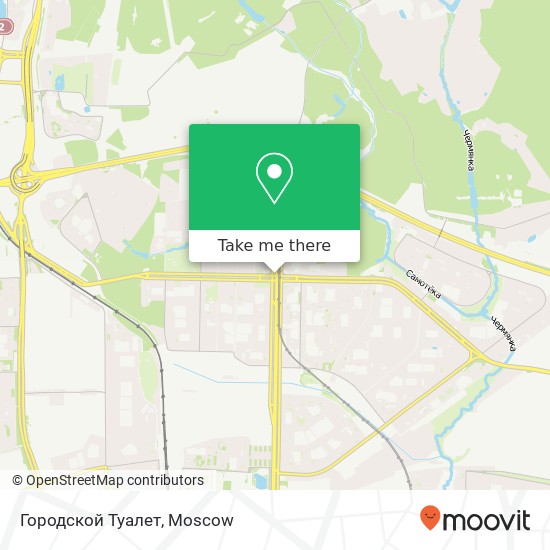 Городской Туалет map