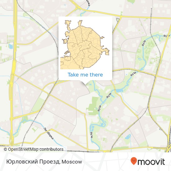 Юрловский Проезд map