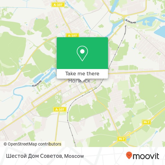 Шестой Дом Советов map