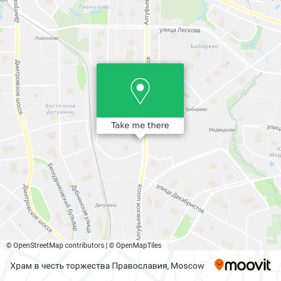 Храм в честь торжества Православия map