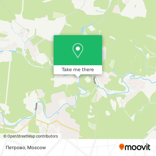 Петрово map