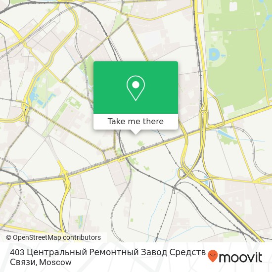 403 Центральный Ремонтный Завод Средств Связи map