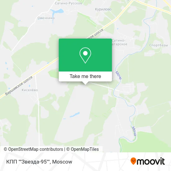 КПП ""Звезда-95"" map