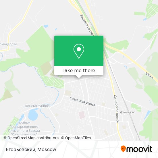 Егорьевский map