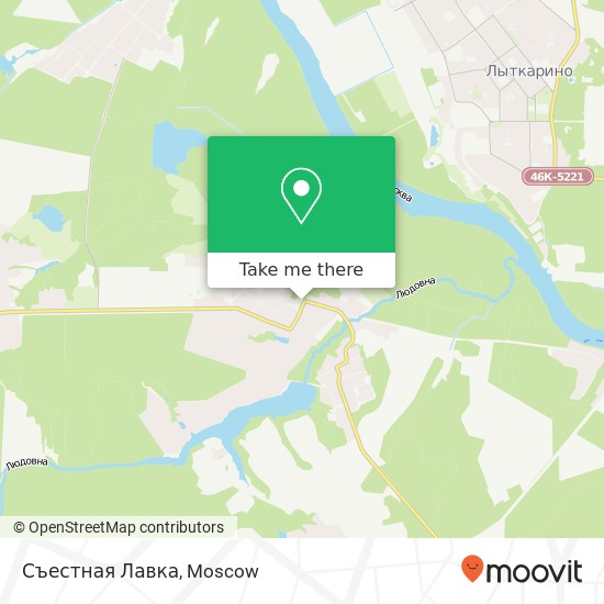 Съестная Лавка map