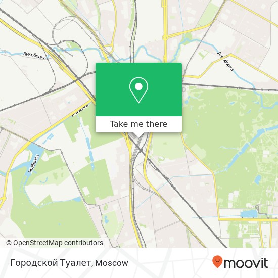 Городской Туалет map