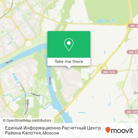 Единый Информационно-Расчетный Центр Района Капотня map