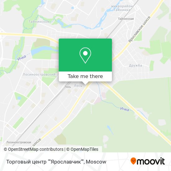 Торговый центр ""Ярославчик"" map