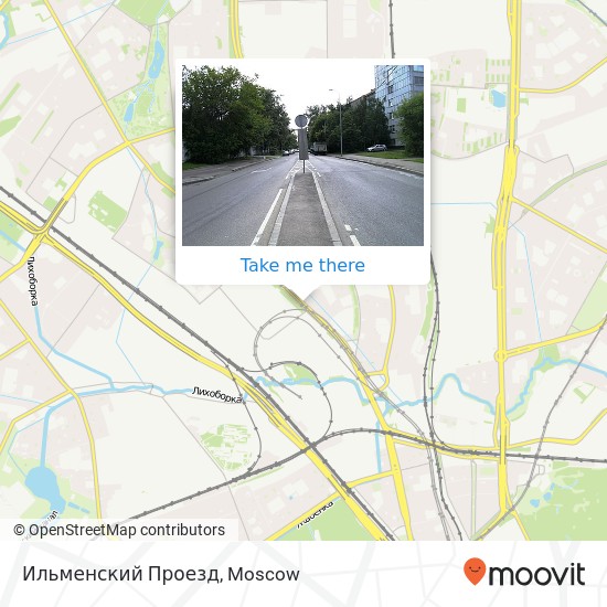 Ильменский Проезд map