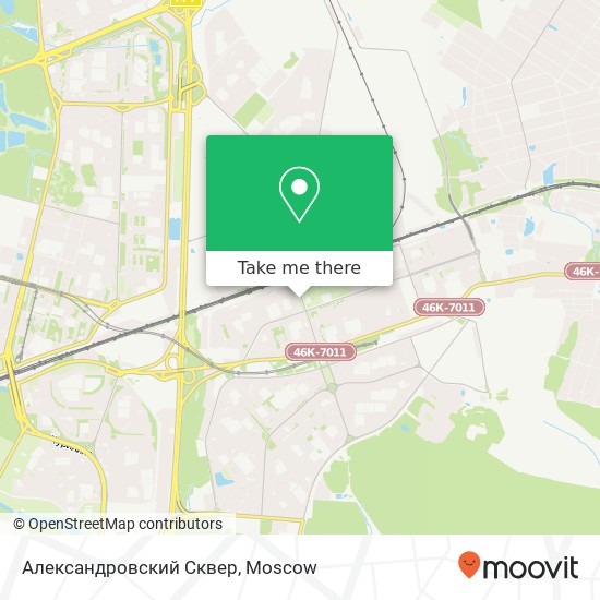 Александровский Сквер map