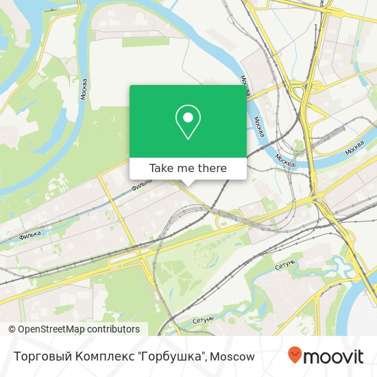 Торговый Комплекс "Горбушка" map