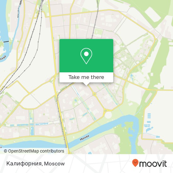 Калифорния map