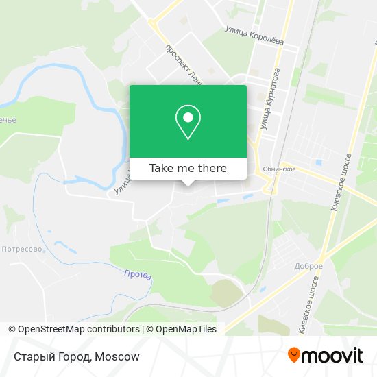 Старый Город map