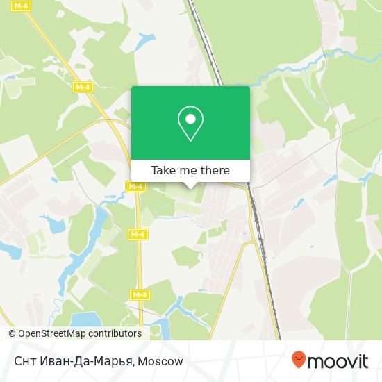 Снт Иван-Да-Марья map