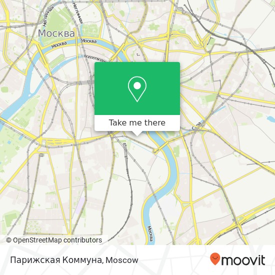 Парижская Коммуна map